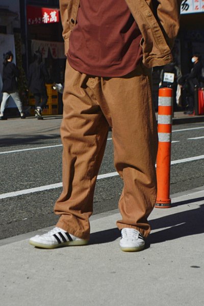 画像6: alvana(アルヴァナ)NATURAL TWILL EASY PANTS(ナチュラルツイル イージーパンツ)/ Brown(ブラウン)