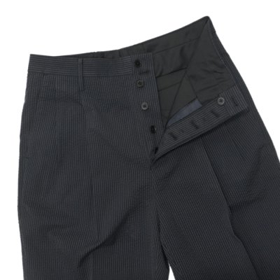 画像5: 【PointUp10%11/10迄】KAPTAIN SUNSHINE(キャプテンサンシャイン)Skate Shoecut Slacks(スケートシューカットスラックス) / Navy Black(ネイビーブラック)