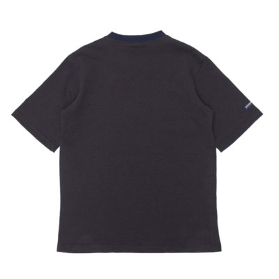画像2: BARBARIAN（バーバリアン）Light Weight V-Neck Shirt S/S（ライトウェイト VネックシャツS/S） ”Tiger Stripes" / Brown×Navy（ブラウン×ネイビー）