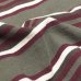 画像6: BARBARIAN（バーバリアン）Light Weight Crew Neck Shirt S/S（ライトウェイトクルーネックシャツS/S） ”Bcrs Stripes Repeat" / Moss×Harvard×V,Gold×Brown（グレー×グラファイト）