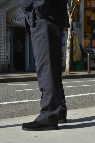 画像8: 【PointUp10%11/10迄】KAPTAIN SUNSHINE(キャプテンサンシャイン)Skate Shoecut Slacks(スケートシューカットスラックス) / Navy Black(ネイビーブラック)