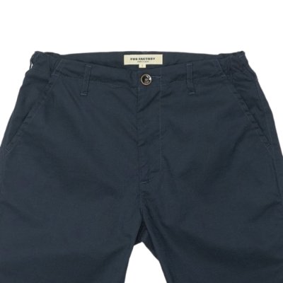 画像2: F.O.B FACTORY（エフオービーファクトリー）EASY PANTS（イージーパンツ）"CL SOLOTEX" / Navy（ネイビー）【裾上げ無料】