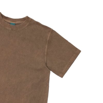 画像4: Good On（グッドオン）Short Sleeve Crew Neck Tee（ショートスリーブクルーネックTシャツ）"Pigment Dye" / Brown（ブラウン）