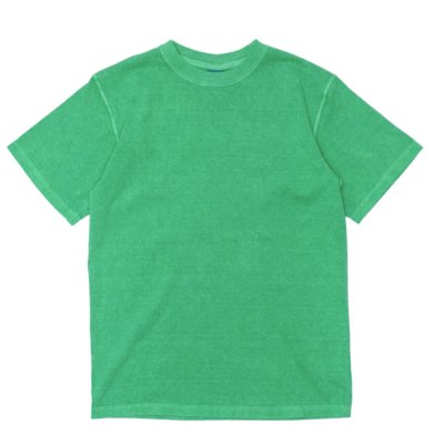 画像1: Good On（グッドオン）Short Sleeve Crew Neck Tee（ショートスリーブクルーネックTシャツ）"Pigment Dye" / Kelly（ケリー）
