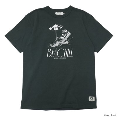 画像2: free rage（フリーレイジ）リサイクルコットンプリントTee / White（ホワイト）・Sumi（スミクロ）