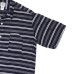 画像5: Post O'Alls（ポストオーバーオールズ）No,1 Shirt S/S（No,1シャツ S/S）"Holizontal Stripe" / Navy（ネイビー）