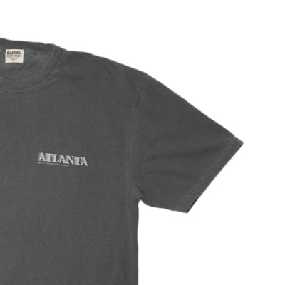 画像4: BARNS OUTFITTERS (バーンズアウトフィッターズ) Re:Producter S/S Print T-Shirt(リプロダクターS/SプリントTシャツ)”ATLANTA?/ Black(ブラック)