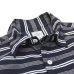 画像4: Post O'Alls（ポストオーバーオールズ）No,1 Shirt S/S（No,1シャツ S/S）"Holizontal Stripe" / Navy（ネイビー）