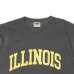 画像3: BARNS OUTFITTERS (バーンズアウトフィッターズ) Re:Producter S/S Print T-Shirt（リプロダクターS/SプリントTシャツ）”ILLINOIS＂/ Black（ブラック）