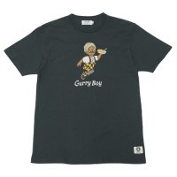 free rage（フリーレイジ）リサイクルコットンプリントTee"Curry Boy vol.2"/Sumi（スミクロ）
