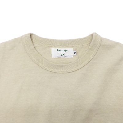 画像4: free rage（フリーレイジ）リサイクルコットンプリントTee"CRAFTMAN FACTORY" / Sand（サンド）・White（ホワイト）