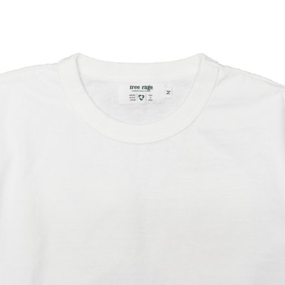 画像8: free rage(フリーレイジ)リサイクルコットンプリントTee"BEACHILL" / White(ホワイト)・Sumi(スミクロ)