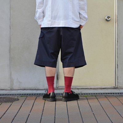 画像11: 【PointUp10%11/10迄】ENGINEERED GARMENTS(エンジニアードガーメンツ)Gurkha Short(グルカショーツ)"Hight Count Twill" / Dk,Navy(ダークネイビー)