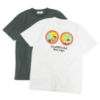 free rage（フリーレイジ）リサイクルコットンプリントTee / White（ホワイト）・Sumi（スミクロ）