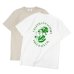 画像1: free rage（フリーレイジ）リサイクルコットンプリントTee / Sand（サンド）・White（ホワイト） (1)