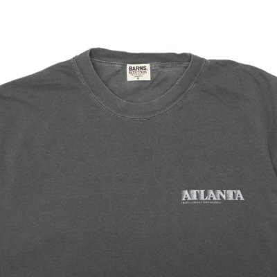 画像3: BARNS OUTFITTERS (バーンズアウトフィッターズ) Re:Producter S/S Print T-Shirt(リプロダクターS/SプリントTシャツ)”ATLANTA?/ Black(ブラック)