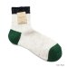 画像2: Mauna Kea（マウナケア）カラーネップ3面切替えソックス/Black（ブラック）・Navy（ネイビー）・Red（レッド）・Green（グリーン）・Gold（ゴールド）※3足までメール便発送可※ (2)
