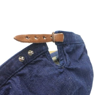 画像3: DECHO（デコー）STANDARD KOME CAP（スタンダードコメキャップ）10oz DENIM/Indigo（インディゴ）