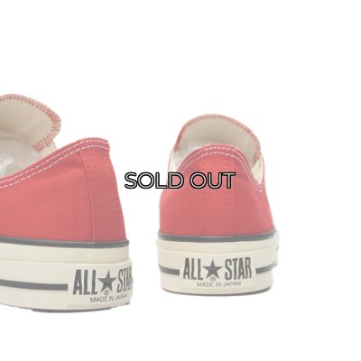 画像4: ☆SPECIAL PRICE☆CONVERSE（コンバース）CANVAS ALL STAR J OX（キャンバスオールスターJ OX）/ Red（レッド）※US:7.0のみ