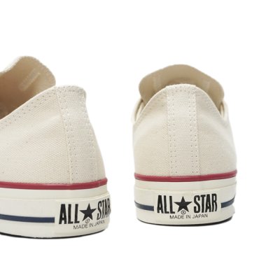 画像4: CONVERSE（コンバース）CANVAS ALL STAR J OX（キャンバスオールスターJ OX）/ Natural White（ナチュラルホワイト）