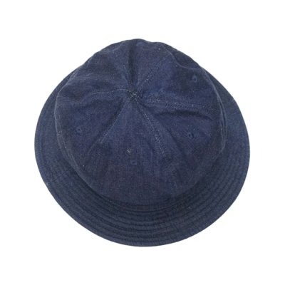画像3: DECHO（デコー）STANDARD KOME HAT（スタンダードコメハット）10oz DENIM/Indigo（インディゴ）