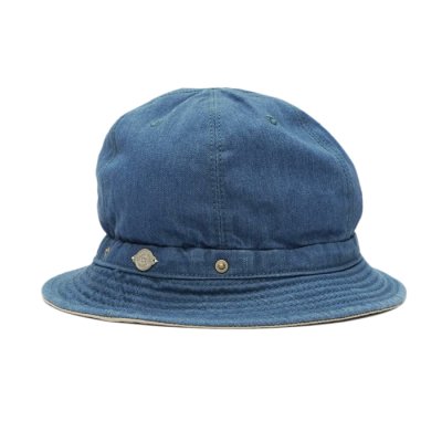 画像1: DECHO（デコー）STANDARD KOME HAT（スタンダードコメハット）10oz DENIM/Blue（ブルー）