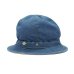 画像1: DECHO（デコー）STANDARD KOME HAT（スタンダードコメハット）10oz DENIM/Blue（ブルー） (1)