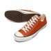 画像3: CONVERSE（コンバース）CANVAS ALL STAR J OX（キャンバスオールスターJ OX）/Deep Orange（ディープオレンジ）