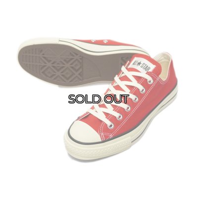 画像3: ☆SPECIAL PRICE☆CONVERSE（コンバース）CANVAS ALL STAR J OX（キャンバスオールスターJ OX）/ Red（レッド）※US:7.0のみ