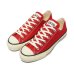 画像2: CONVERSE（コンバース）CANVAS ALL STAR J OX（キャンバスオールスターJ OX）/Red（レッド） (2)