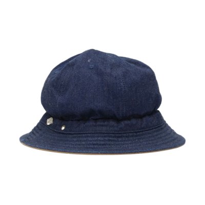 画像1: DECHO（デコー）STANDARD KOME HAT（スタンダードコメハット）10oz DENIM/Indigo（インディゴ）