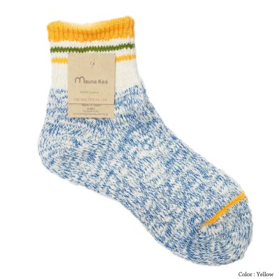 画像5: Mauna Kea(マウナケア)スラブネップ トップラインソックス ”レディース” / 5Colors(全5色展開)※3足までメール便発送可