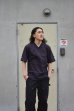 画像7: BARBARIAN（バーバリアン）Light Weight V-Neck Shirt S/S（ライトウェイト VネックシャツS/S） ”Tiger Stripes" / Brown×Navy（ブラウン×ネイビー）