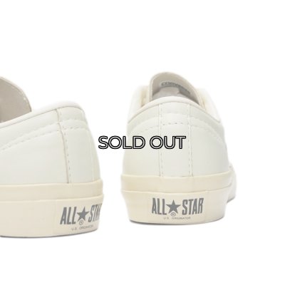 画像4: CONVERSE（コンバース）STAR&BARS（スター&バーズ）"US LEATHER" / Off White×Blue（オフホワイト×ブルー）