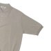 画像4: KAPTAIN SUNSHINE（キャプテンサンシャイン）Cotton Knit Polo Shirt（コットンニットポロシャツ）/ Taupe（トープ）