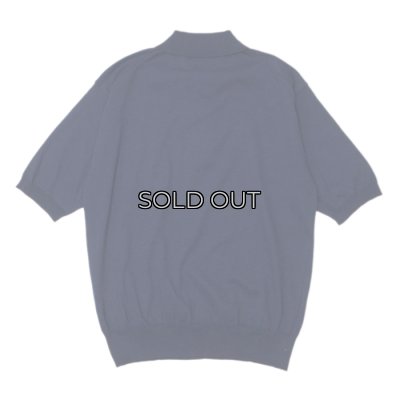 画像2: ＜30%OFF＞KAPTAIN SUNSHINE（キャプテンサンシャイン）Cotton Knit Polo Shirt（コットンニットポロシャツ）/ Navy（ネイビー）