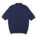 画像2: KAPTAIN SUNSHINE（キャプテンサンシャイン）Cotton Knit Polo Shirt（コットンニットポロシャツ）/ Navy（ネイビー） (2)