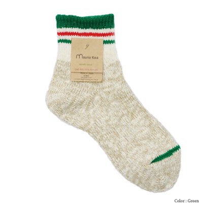 画像4: Mauna Kea(マウナケア)スラブネップ トップラインソックス ”レディース” / 5Colors(全5色展開)※3足までメール便発送可