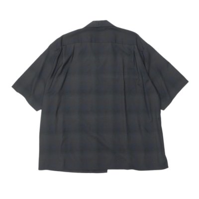 画像2: KAPTAIN SUNSHINE（キャプテンサンシャイン）Open Collar SS Shirt（オープンカラーSSシャツ）/ Dark Ombre（ダークオンブレ）