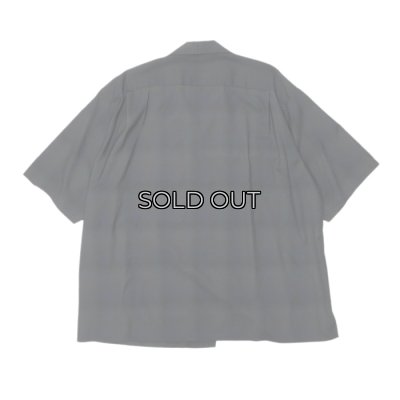 画像2: KAPTAIN SUNSHINE（キャプテンサンシャイン）Open Collar SS Shirt（オープンカラーSSシャツ）/ Dark Ombre（ダークオンブレ）