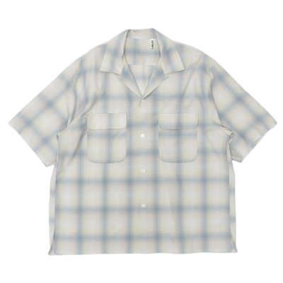 画像1: KAPTAIN SUNSHINE（キャプテンサンシャイン）Open Collar SS Shirt（オープンカラーSSシャツ）/ Pale Ombre（パールオンブレ）