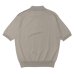 画像2: KAPTAIN SUNSHINE（キャプテンサンシャイン）Cotton Knit Polo Shirt（コットンニットポロシャツ）/ Taupe（トープ） (2)