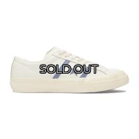 CONVERSE（コンバース）STAR&BARS（スター&バーズ）"US LEATHER" / Off White×Blue（オフホワイト×ブルー）
