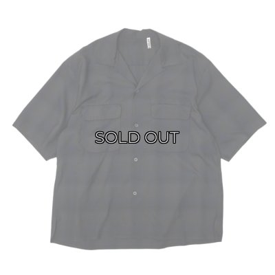 画像1: KAPTAIN SUNSHINE（キャプテンサンシャイン）Open Collar SS Shirt（オープンカラーSSシャツ）/ Dark Ombre（ダークオンブレ）