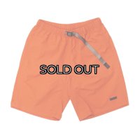 Gramicci（グラミチ）NYLON PACKABLE G-SHORT（ナイロンパッカブルGショーツ）"Recycle Nylon" / Orange（オレンジ）