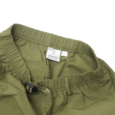 画像4: Gramicci(グラミチ)NYLON PACKABLE G-SHORT(ナイロンパッカブルGショーツ)"Recycle Nylon" / Olive(オリーブ)
