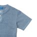 画像4: Good On（グッドオン）Short Sleeve Henley Neck Tee（ショートスリーブヘンリーネックTシャツ）"Pigment Dye" / Ajisai（アジサイ）