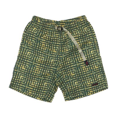 画像1: GRAMICCI（グラミチ）NYLON PACKABLE G-SHORT（ナイロンパッカブルGショーツ）"Resycle Nylon" / Batik Green（バティックグリーン）