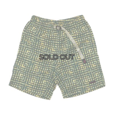 画像1: Gramicci（グラミチ）NYLON PACKABLE G-SHORT（ナイロンパッカブルGショーツ）"Resycle Nylon" / Batik Green（バティックグリーン）