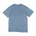 画像2: Good On（グッドオン）Short Sleeve Henley Neck Tee（ショートスリーブヘンリーネックTシャツ）"Pigment Dye" / Ajisai（アジサイ） (2)